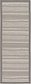 2' 2 x 6' Outdoor Border Runner Rug thumbnail image 1