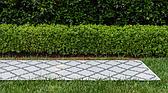 2' 2 x 6' Outdoor Lattice Runner Rug thumbnail