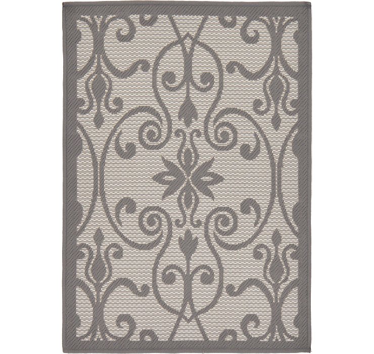 2' 2 x 3' Outdoor Botanical Rug