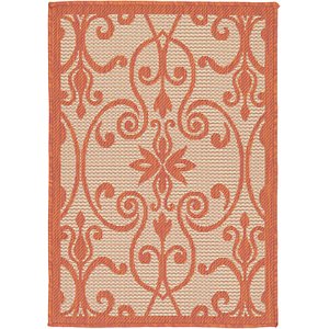 Unique Loom 2' 2 x 3' Outdoor Botanical Rug