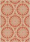 Unique Loom 7' x 10' Outdoor Botanical Rug thumbnail image 9