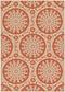 213cm x 305cm Outdoor Botanical Rug thumbnail image 9