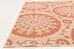 Unique Loom 6' x 6' Outdoor Botanical Square Rug thumbnail image 5