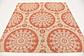 183cm x 183cm Outdoor Botanical Square Rug thumbnail image 3