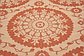 Unique Loom 6' x 6' Outdoor Botanical Round Rug thumbnail image 4