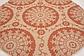 183cm x 183cm Outdoor Botanical Round Rug thumbnail image 3