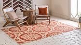 160cm x 245cm Outdoor Botanical Rug thumbnail image 2