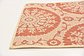 Unique Loom 2' 2 x 6' Outdoor Botanical Runner Rug thumbnail image 5