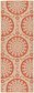 Unique Loom 2' 2 x 6' Outdoor Botanical Runner Rug thumbnail image 1