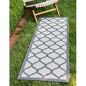 Unique Loom 2' 2 x 6' Outdoor Runner Rug