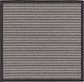 Unique Loom 6' x 6' Outdoor Border Square Rug thumbnail image 1