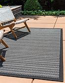 6' x 9' Outdoor Border Rug thumbnail