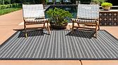 6' x 9' Outdoor Border Rug thumbnail