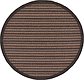 Unique Loom 6' x 6' Outdoor Border Round Rug thumbnail image 1