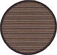 6' x 6' Outdoor Border Round Rug thumbnail