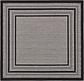 6' x 6' Outdoor Border Square Rug thumbnail