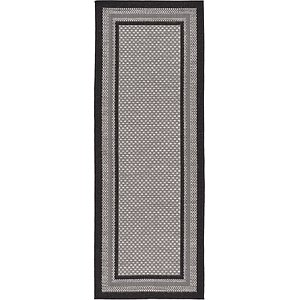 Unique Loom 2' 2 x 6' Outdoor Border Runner Rug