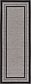 2' 2 x 6' Outdoor Border Runner Rug thumbnail image 1