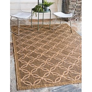 Unique Loom 5' 3 x 8' Outdoor Rug