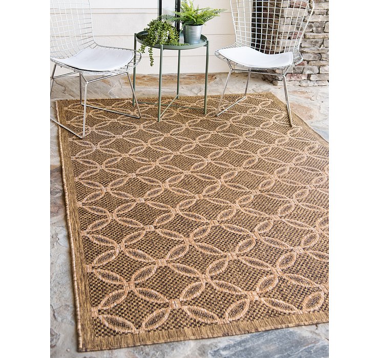 5' 3 x 8' Outdoor Trellis Rug