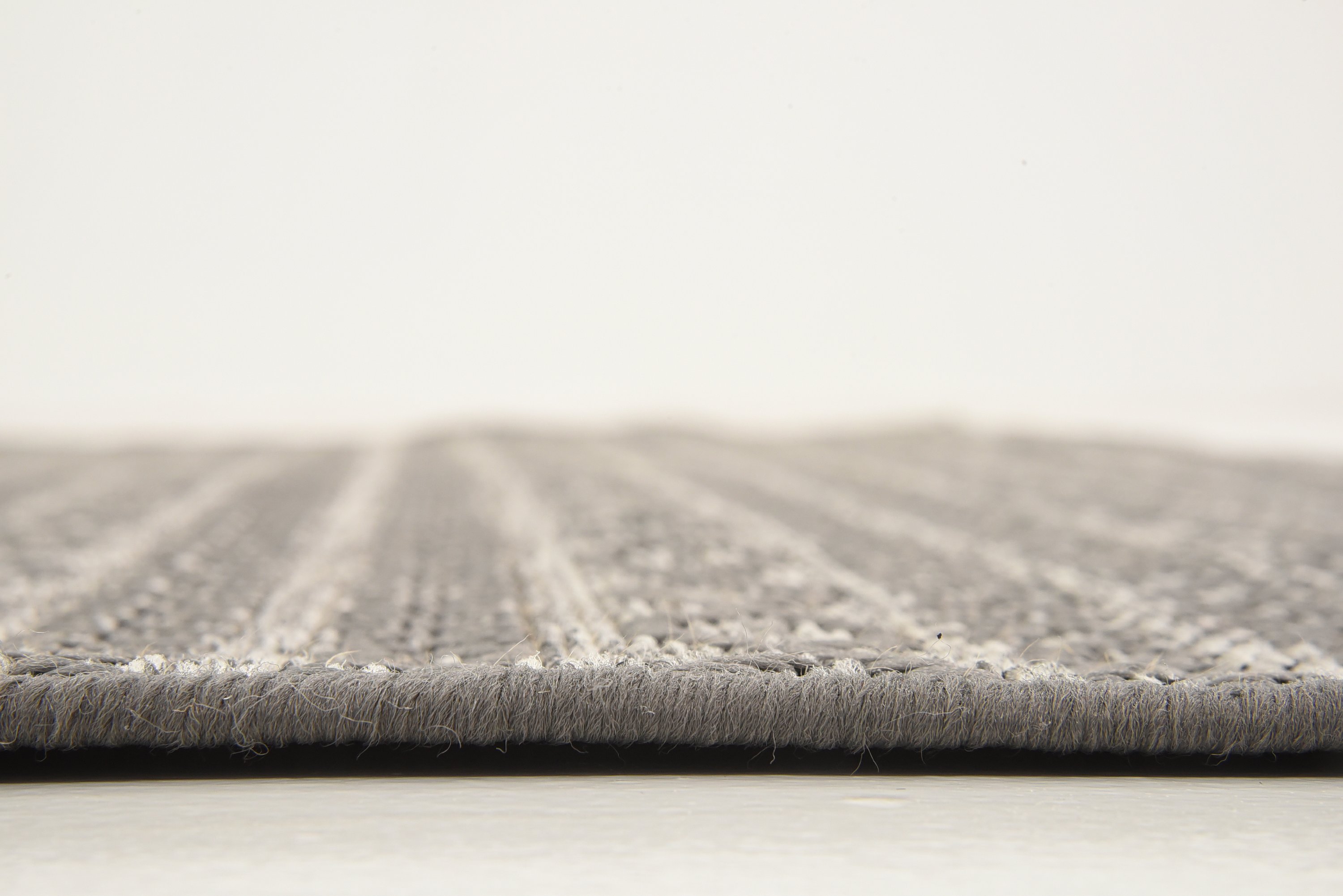 Gray 6' x 6' Outdoor Modern Square Rug Area Rugs eSaleRugs