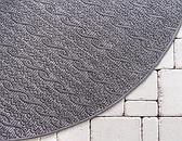 6' x 6' Outdoor Modern Round Rug thumbnail