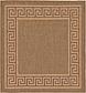 183cm x 183cm Outdoor Border Square Rug thumbnail image 1