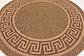 6' x 6' Outdoor Border Round Rug thumbnail