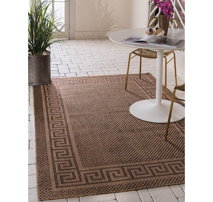 9' x 12' Outdoor Border Rug