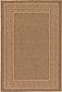 5' 3 x 8' Outdoor Border Rug thumbnail