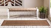 2' x 6' Outdoor Border Runner Rug thumbnail