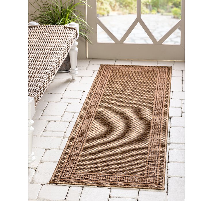 2' 2 x 6' Outdoor Border Runner Rug