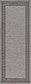 2' 2 x 6' Outdoor Border Runner Rug thumbnail image 1