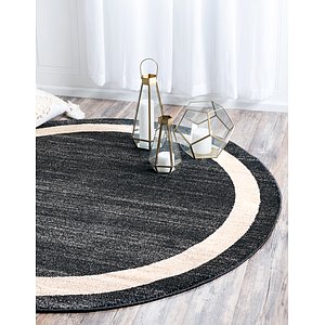 Unique Loom 6' x 6' Del Mar Round Rug