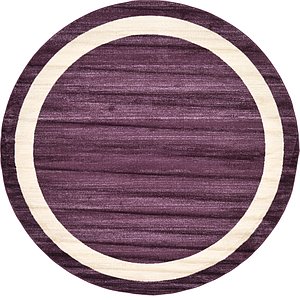 Unique Loom 8' x 8' Del Mar Round Rug