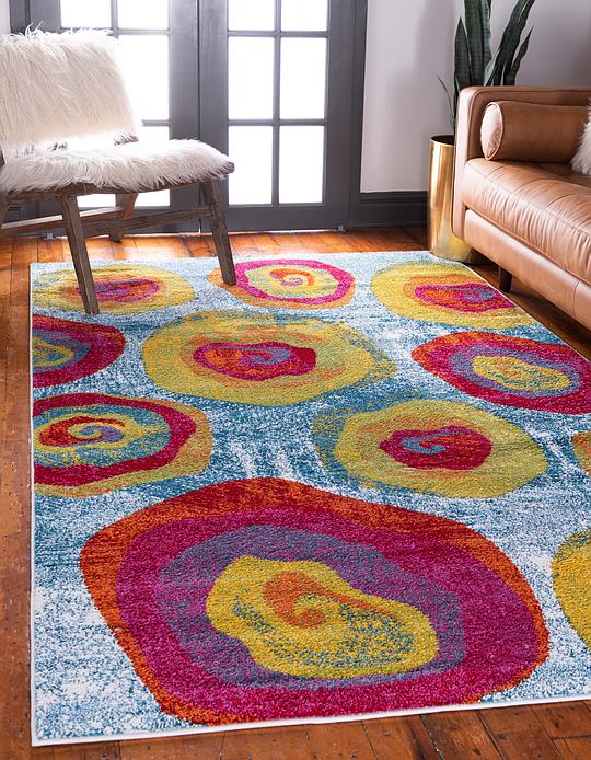 Blue 152cm x 245cm Florence Rug Area Rugs AU Rugs
