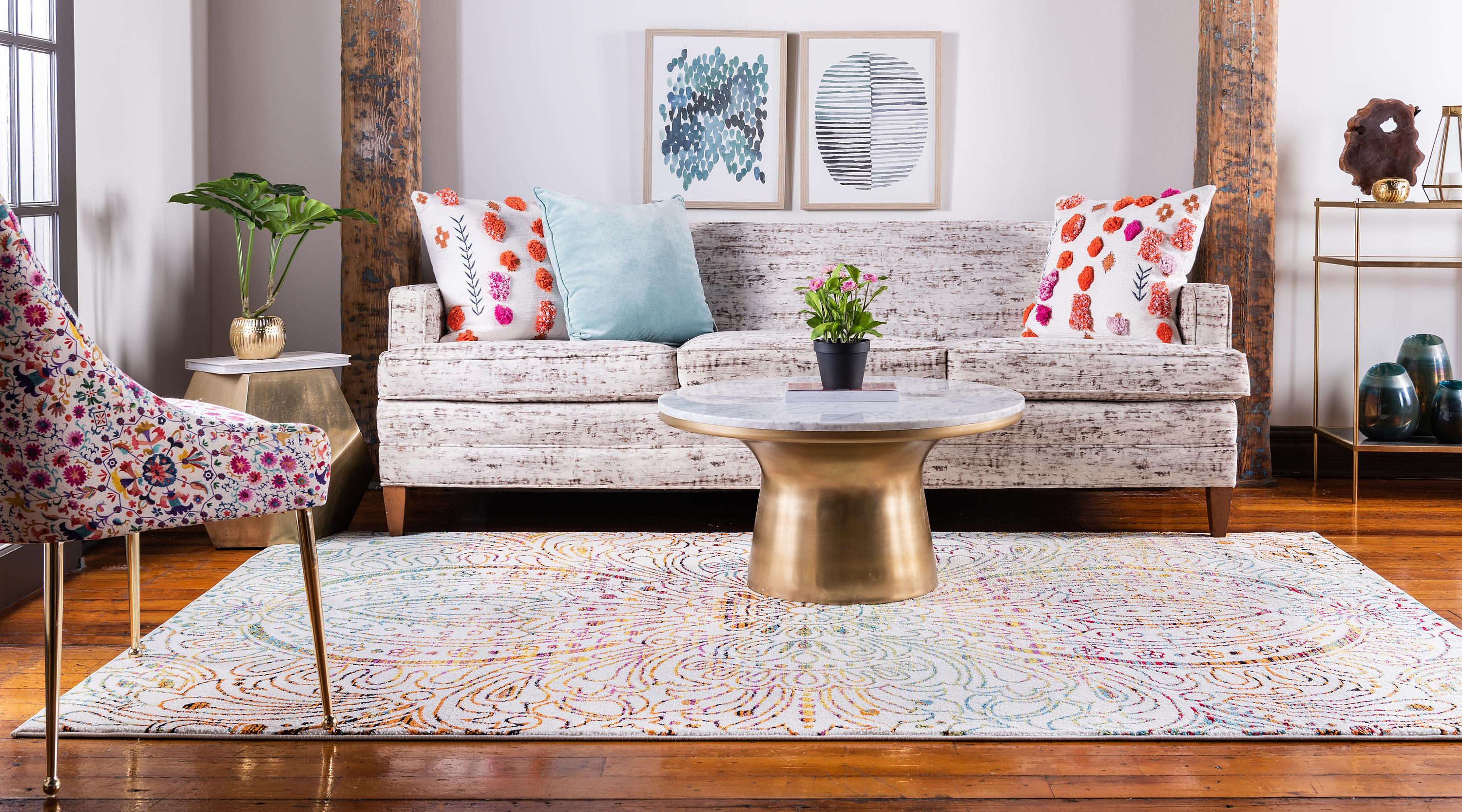 Ivory 8' x 10' Florence Rug eSaleRugs