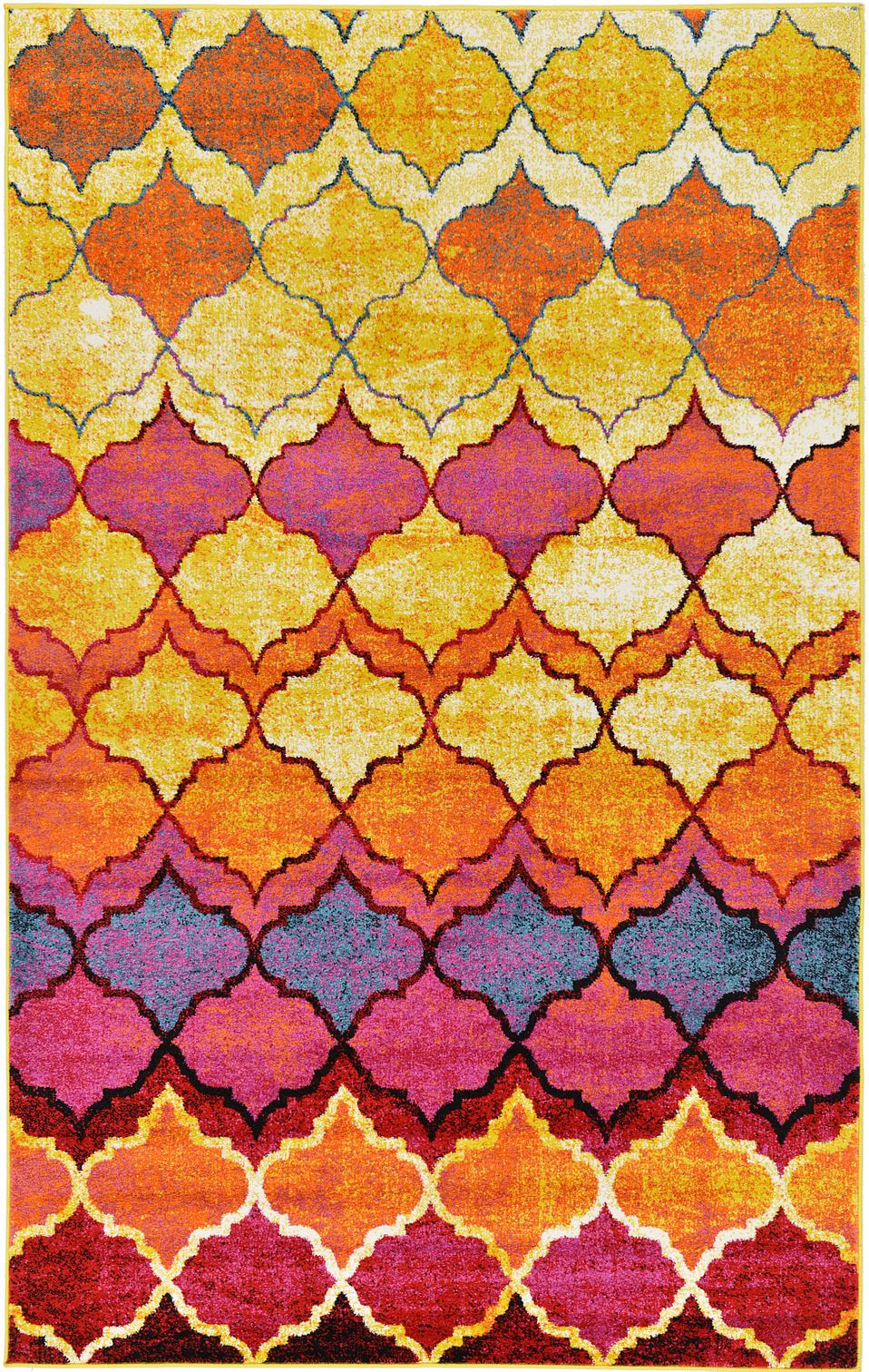 Multicolor 5' x 8' Florence Rug iRugs UK