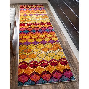 Unique Loom 2' 7 x 10' Lyon Runner Rug