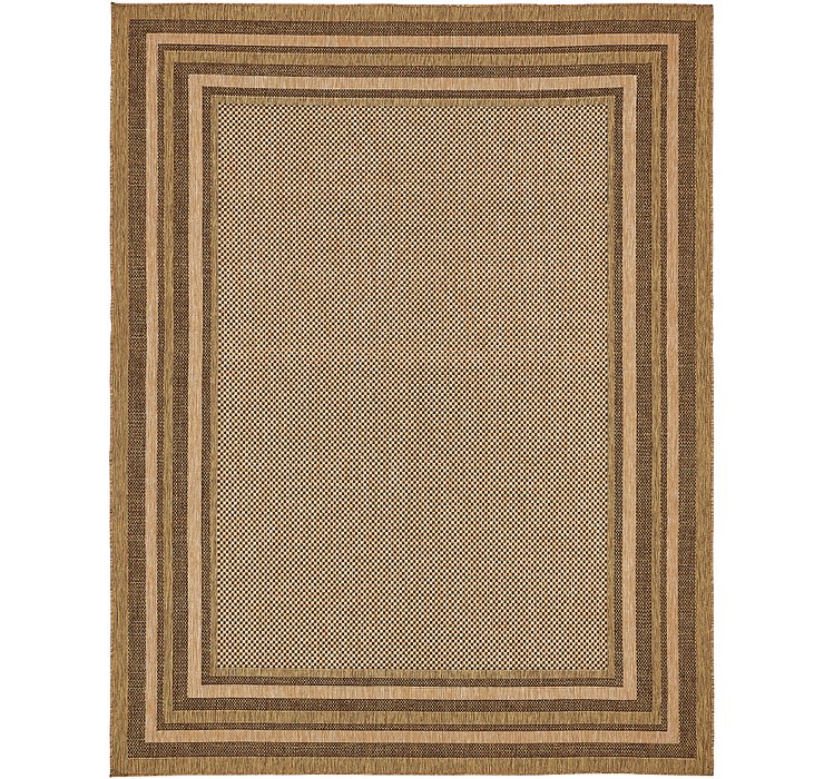 9' x 12' Outdoor Border Rug