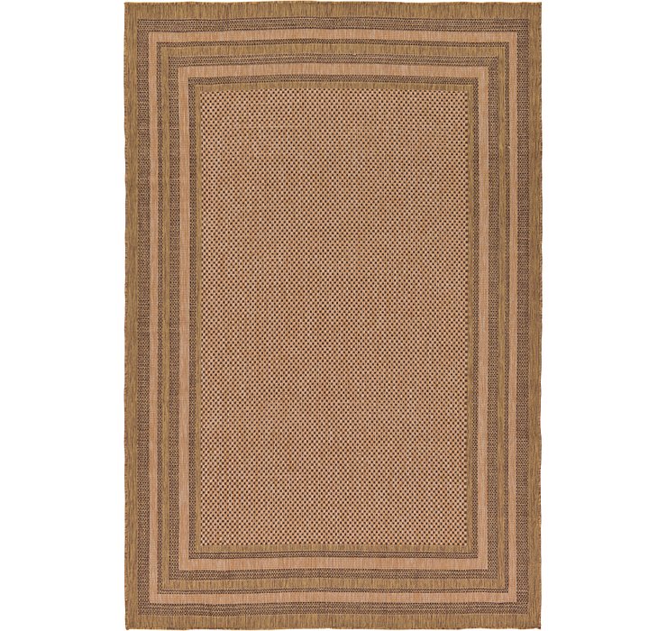 7' x 10' Outdoor Border Rug