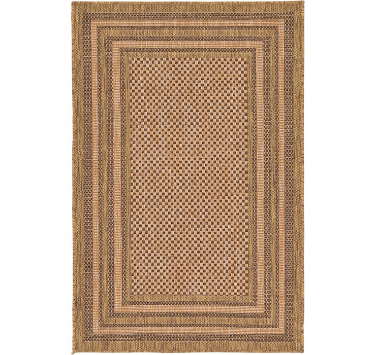 3' 3 x 5' Outdoor Border Rug