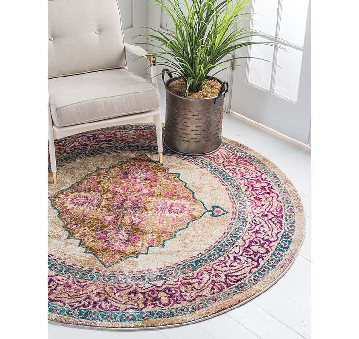 6' x 6' Delilah Round Rug