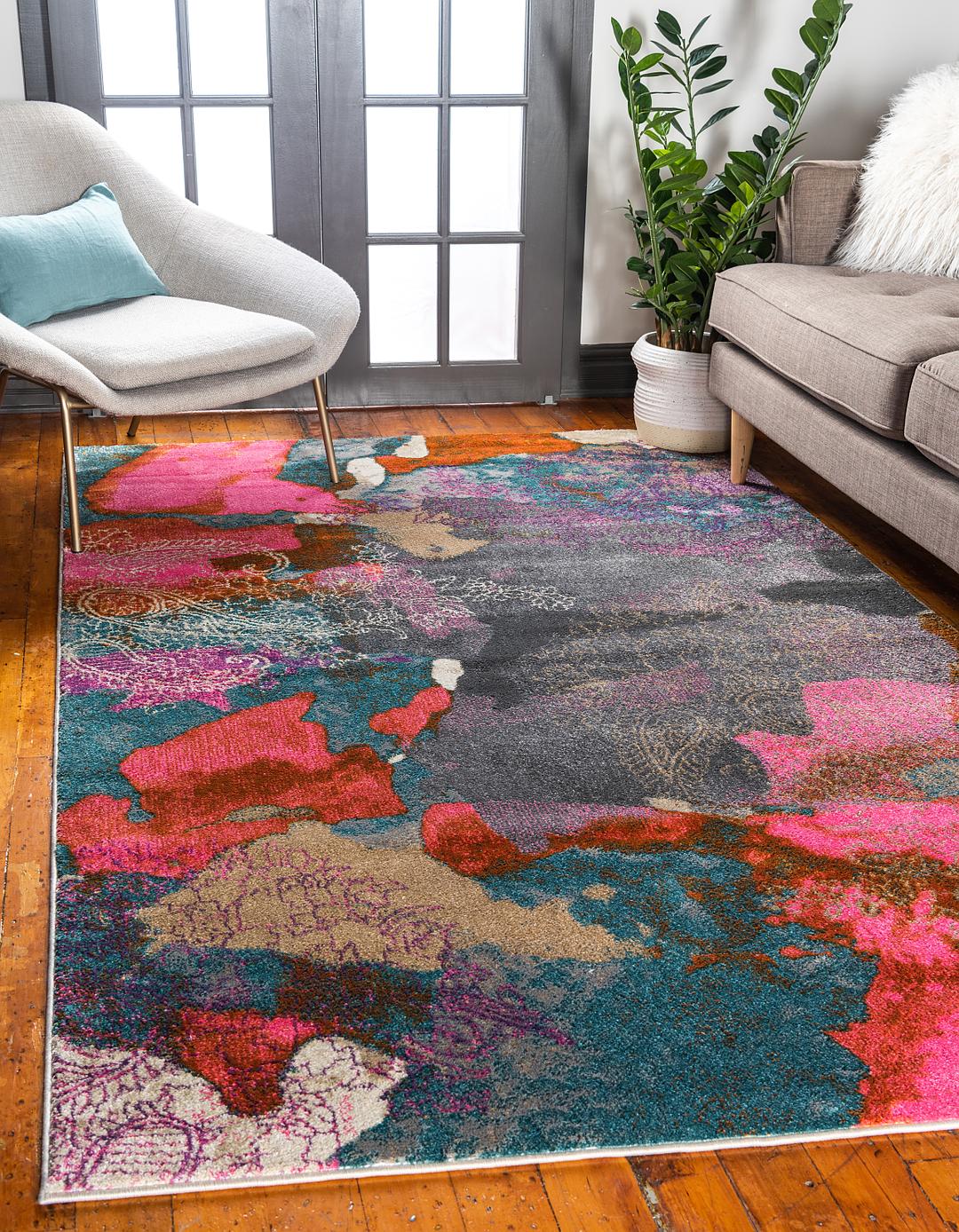 Gray 9' x 12' Aria Rug Area Rugs eSaleRugs