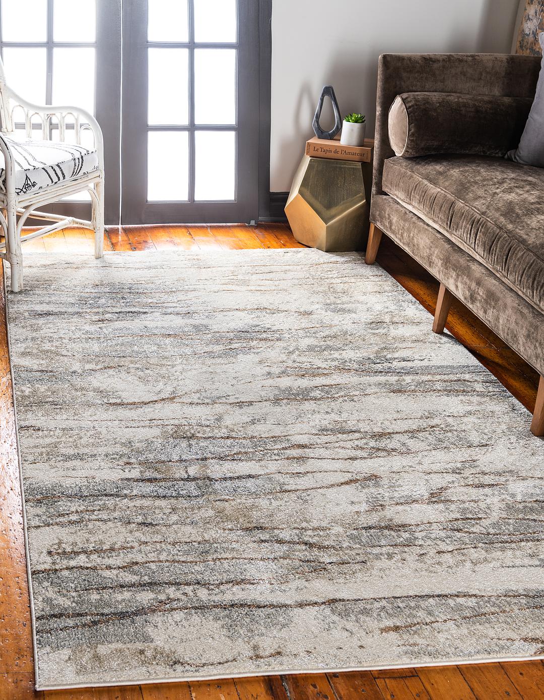 Beige 6' x 9' Aria Rug Rugs.ca