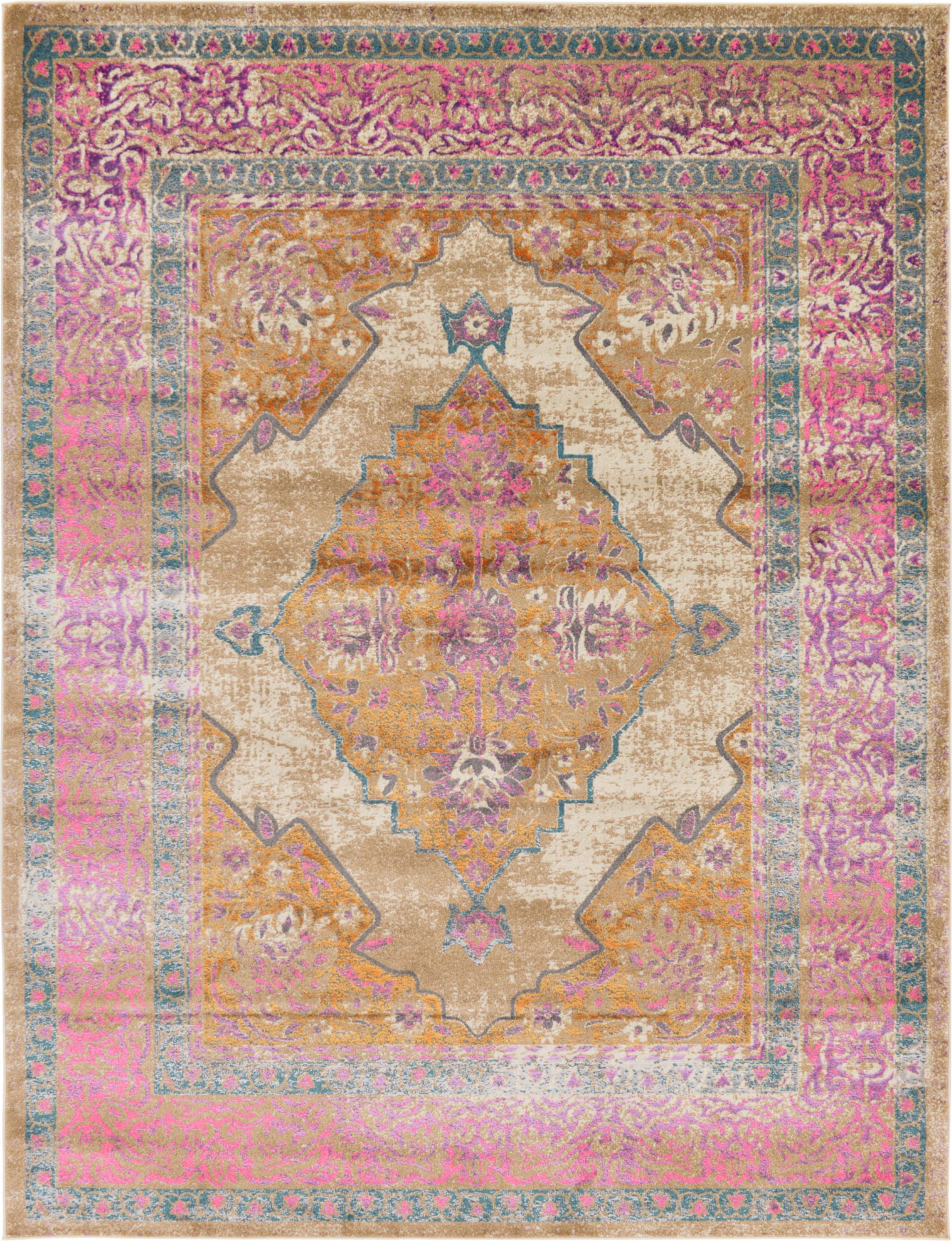 Beige 9' x 12' Aria Rug Area Rugs eSaleRugs