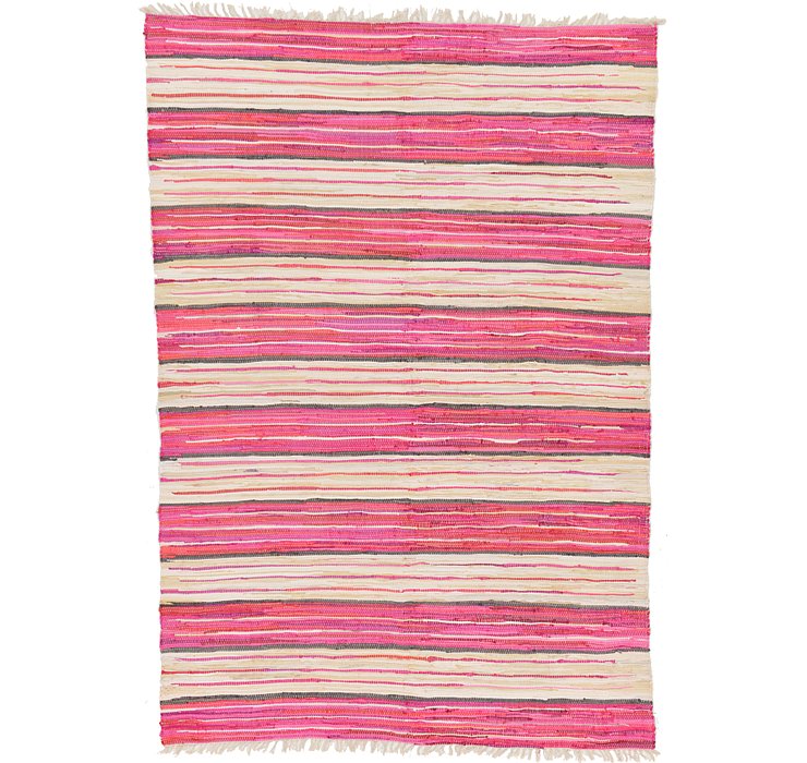 6' 7 x 9' 10 Kilim Dhurrie Rug
