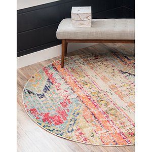 8' x 8' Santa Fe Round Rug