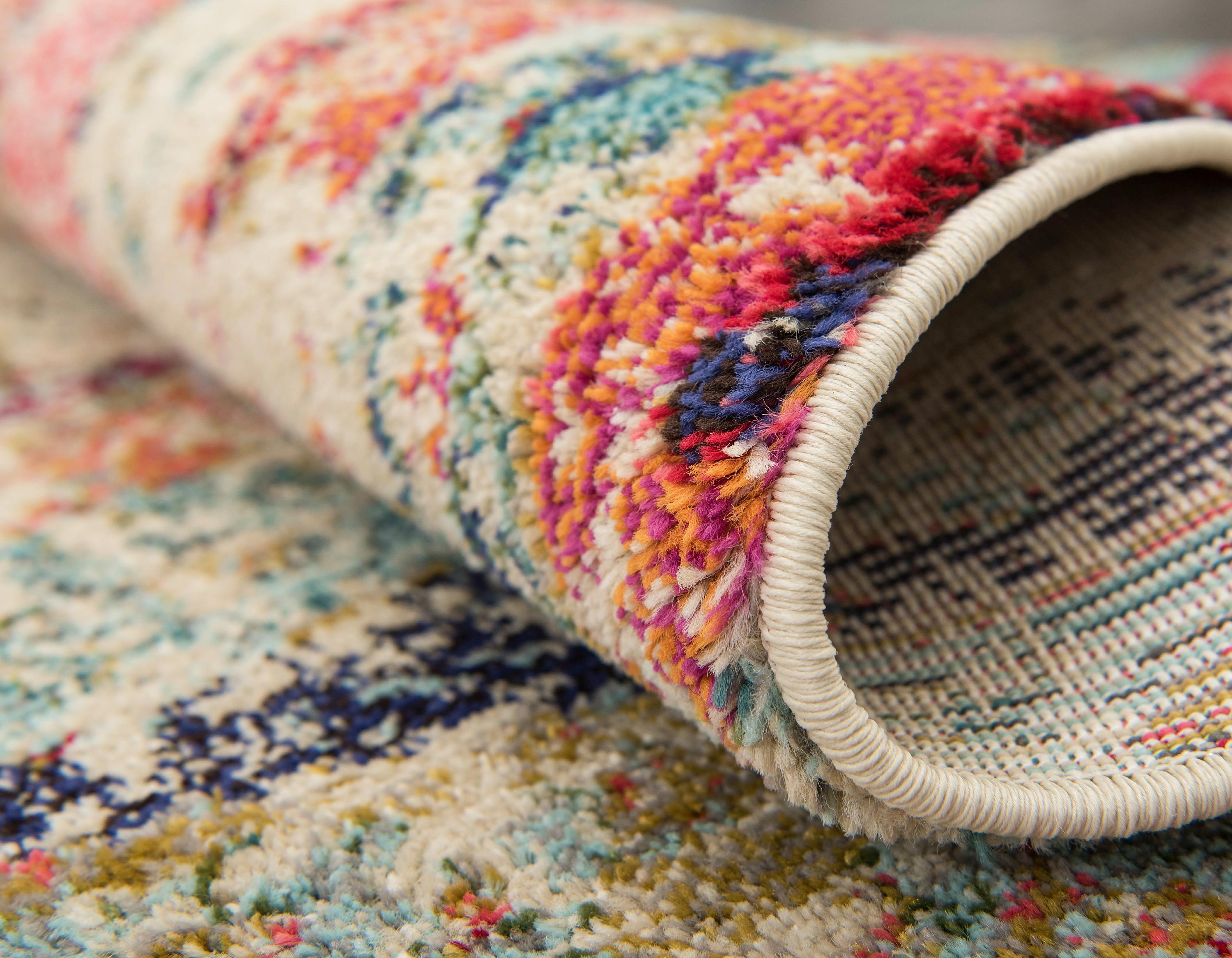 Multi 8' x 11' Santa Fe Rug Area Rugs iRugs UK