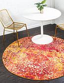 6' x 6' Casablanca Round Rug thumbnail